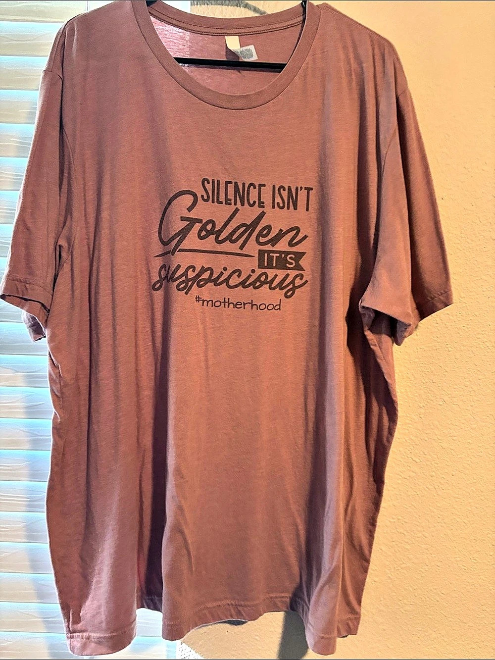 Bella Canvas Graphic Short Sleeve Tee Brown Size 3XL